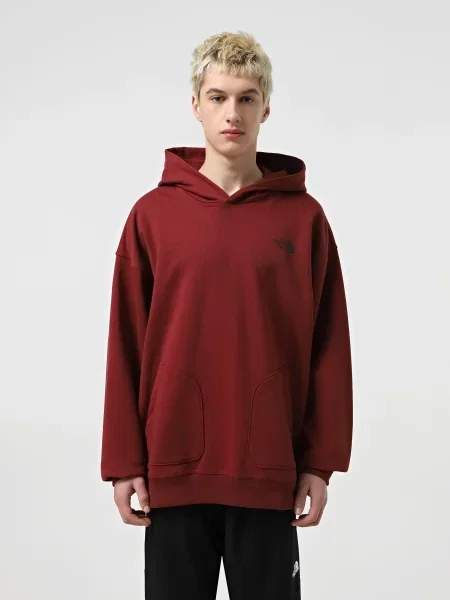 Худи The North Face бордовое