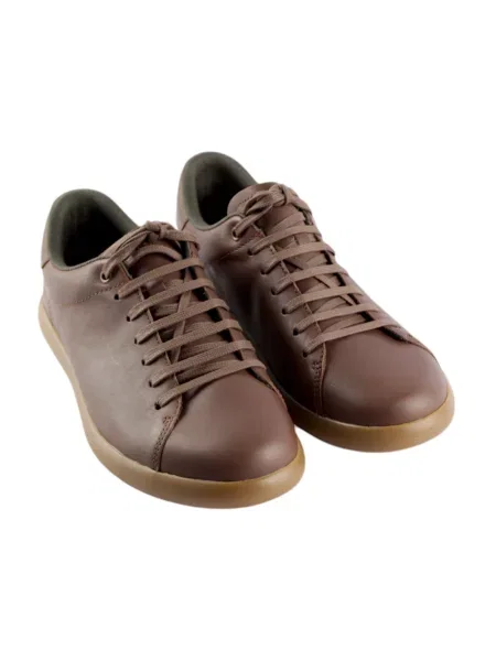 Sneakersy Camper skórzane casual brązowe