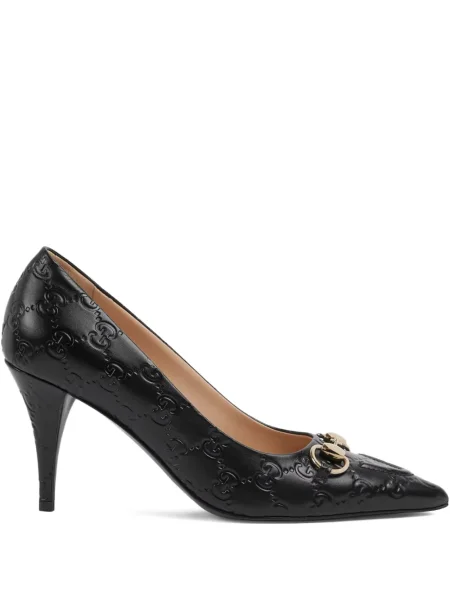 Pantofi cu toc Gucci negru