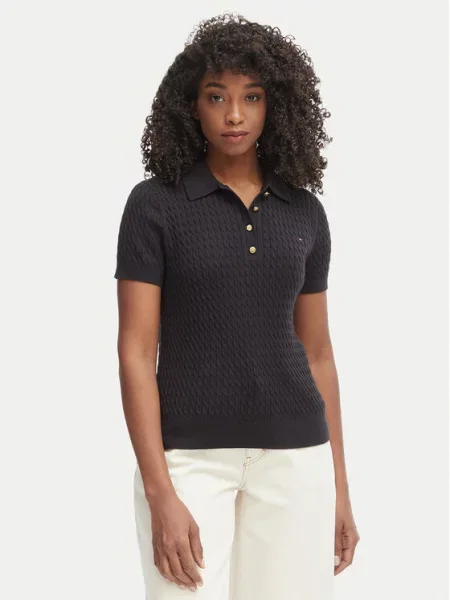 Tommy Hilfiger Pulover negru