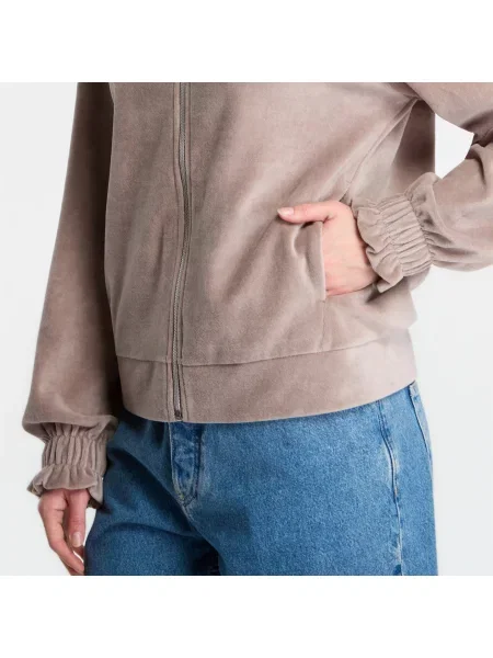 Mikina Emporio Armani Train Athletic Velour W Hoodie Cinder L