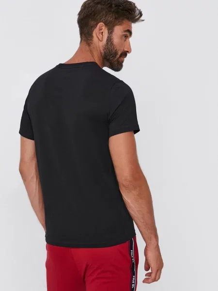 Tričko Polo Ralph Lauren hladké černá