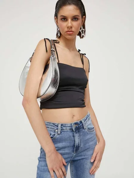 Top Hollister Co. černý