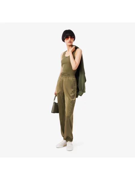 Брюки Lacoste зеленые