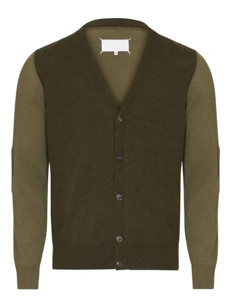 Cardigan Maison Margiela de lână verde