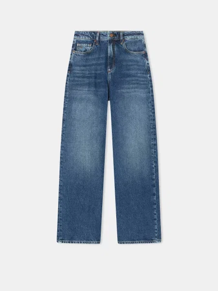 Прямі джинси Armani Exchange темно-синій сині