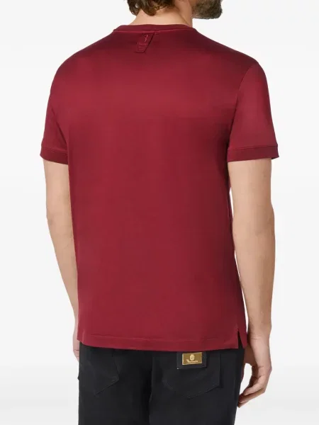 Tricou Billionaire cu decolteu rotund roșu