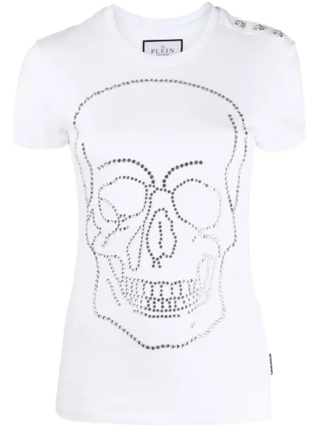 Tricou Philipp Plein alb
