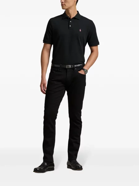 Polo Polo Ralph Lauren cu imagine de lână de costum verde