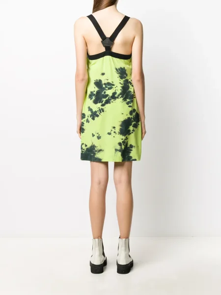 Rochie Mcq cu imagine de costum galben