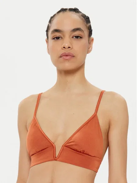 Maaji Bikini partea de sus Satin Umber Parade maro