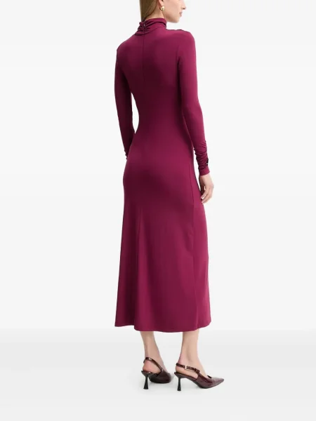 Rochie maxi Simona Corsellini de costum violet