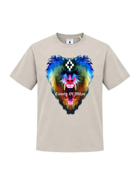 Koszulka Marcelo Burlon beżowa