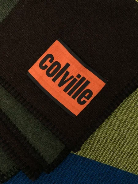 Duża szal Colville zielona