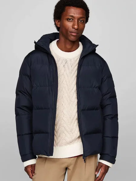 Пуховик Tommy Hilfiger синій