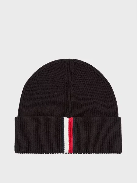 Шапка Tommy Hilfiger черная