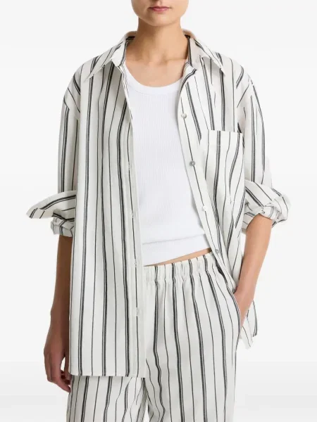 Koszula Vince w paski biała