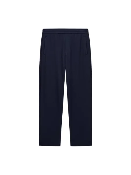 Spodnie Emporio Armani niebieskie