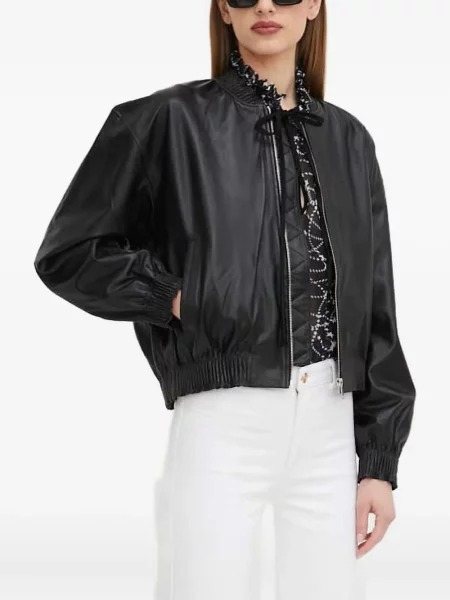 Bluzka Silvian Heach z nadrukiem czarna