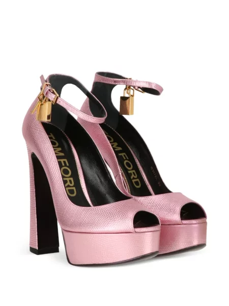 Sandale Tom Ford cu platformă roz
