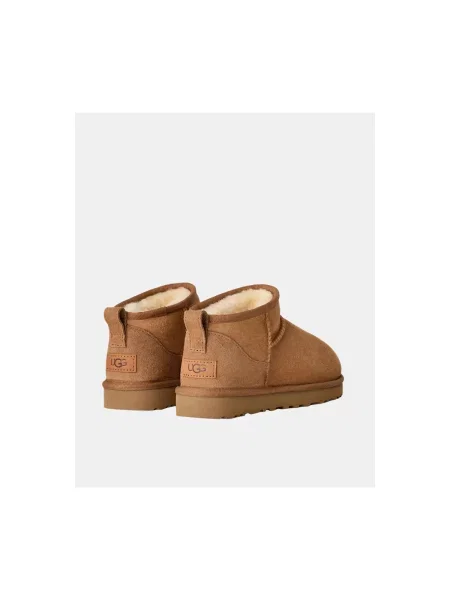 UGG De piele bocanci CLASSIC maro