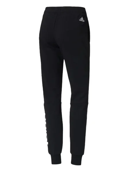 Legginsy Adidas do biegania z nadrukiem z dekoltem w serek czerwone