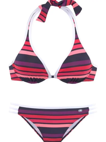 KangaROOS Bikini temno liila roza