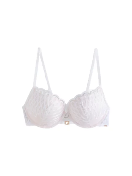 Lipsy Sutien bej deschis alb