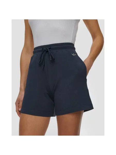 Pantaloni Scurți Pentru Femei Aeronautica Militare Bleumarin