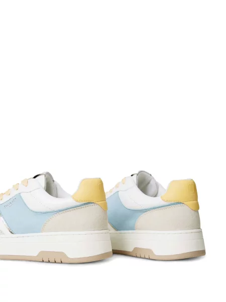 Sneakerși Twinset din piele alb