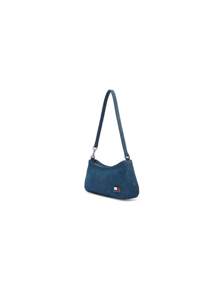 Tommy Jeans Rankinė Tjw Cool Denim Shoulder Bag mėlyna