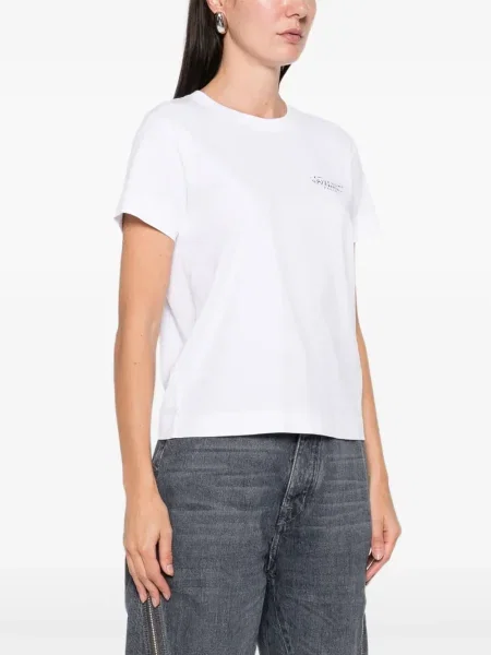 Tricou Givenchy cu imagine alb