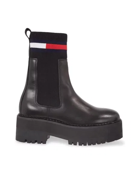 Sztyblety Tommy Jeans czarne