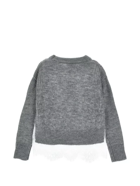 Sweter dziecięcy Ermanno Scervino szary