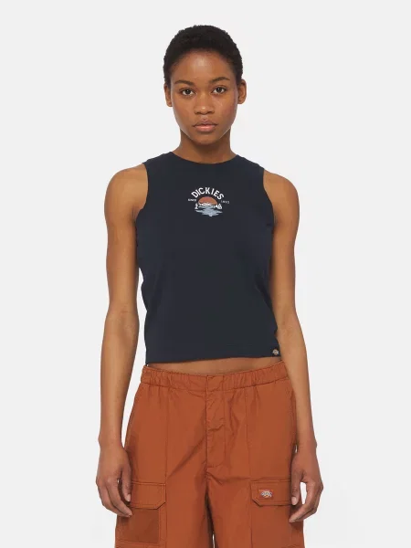 Dickies Onley Майка Темно-синій синя