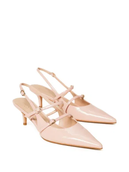 Pantofi cu toc Twinset slingback roz