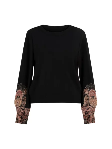 Sweter Twinset czarny