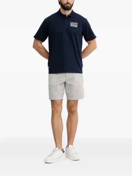 Tricou polo Lacoste albastru