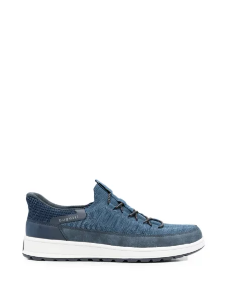Sneakerși Bugatti tricotate albastru