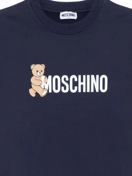 Bluza dziecięca Moschino niebieska