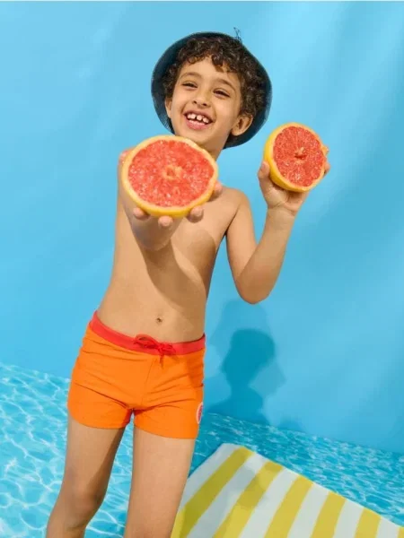 Sinsay Koupací kraťasy oranžová
