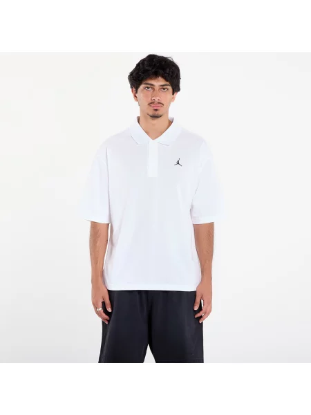 Tricou Jordan Brooklyn Polo White/ Black M alb
