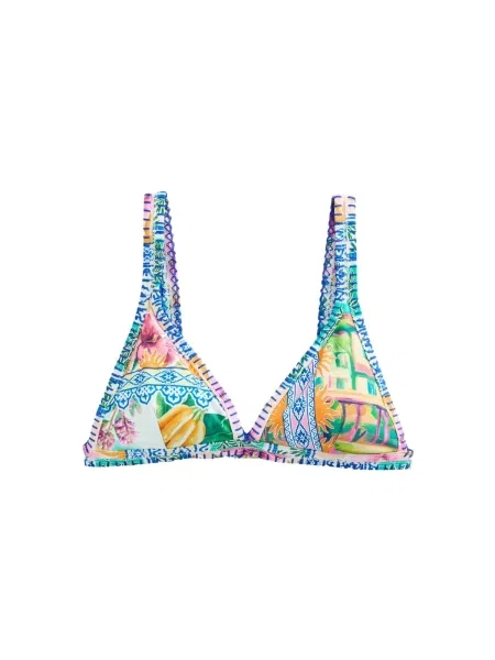 Next Sutien costum de baie bleumarin / galben alb