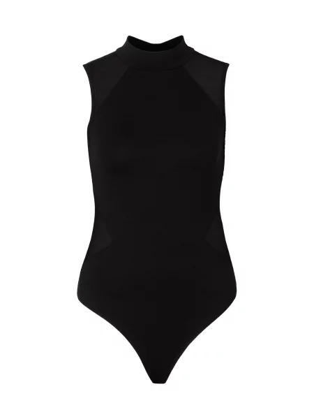 ABOUT YOU Tricou body Insa' negru