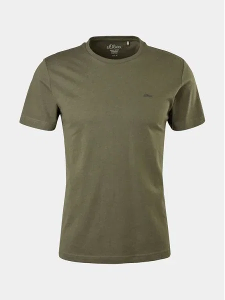 S.Oliver Póló khaki zöld