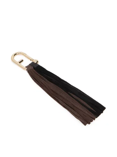 Μπρελόκ Furla Nuvola Fringe Charm Σκούρο καφέ