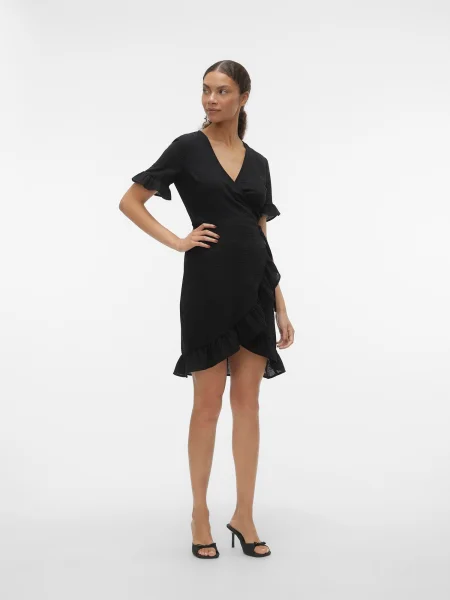 VERO MODA Rochie CHRIS' negru
