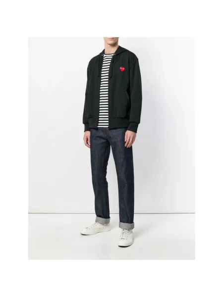 Bluza Comme Des Garcons Play w serca czarna