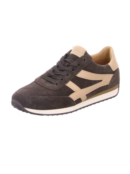 Sneakersy Gabor skórzane brązowe