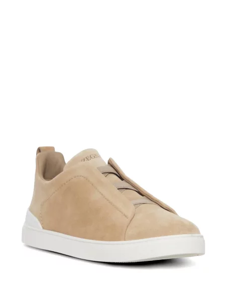 Sneakerși Zegna din piele